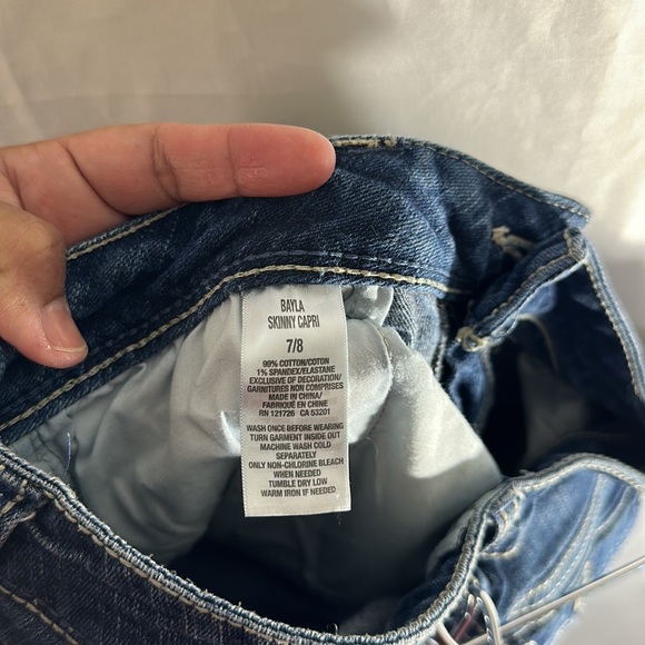 Aeropostale Bayla Skinny Capri Size 7/8 - Picture 3 of 3